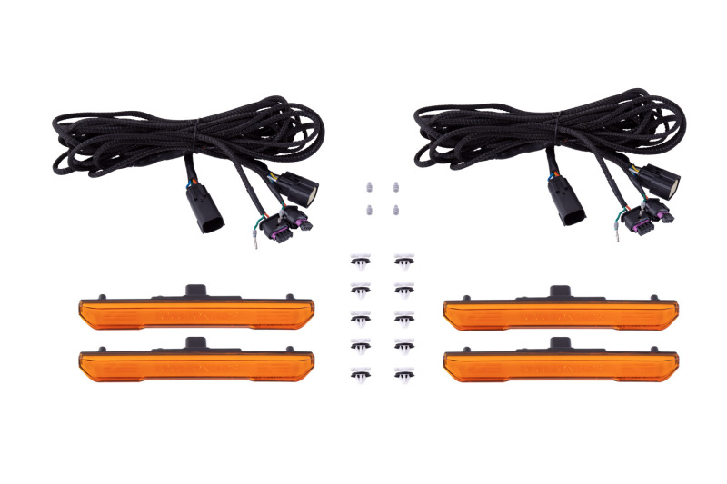 GMC Sierra 3500 HD Side Marker Light Assembly - Diode Dynamics - LED Sequential Sidemarkers - `20-`27 GMC Sierra 3500 HD Side Marker Light Assembly - Diode Dynamics - LED Sequential Sidemarkers - `20-`27